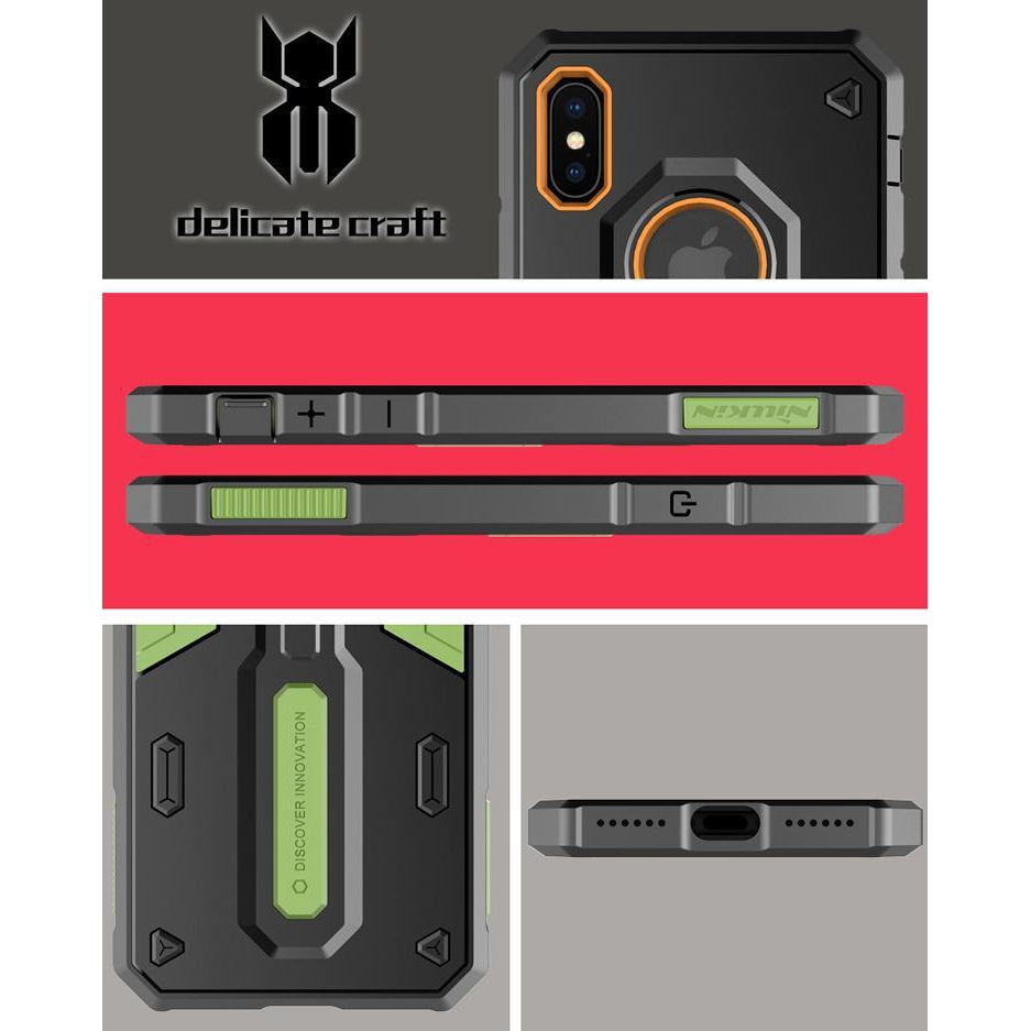 iPhone X Tactical Military Grade Case-Phone Accessories-Docs General Store