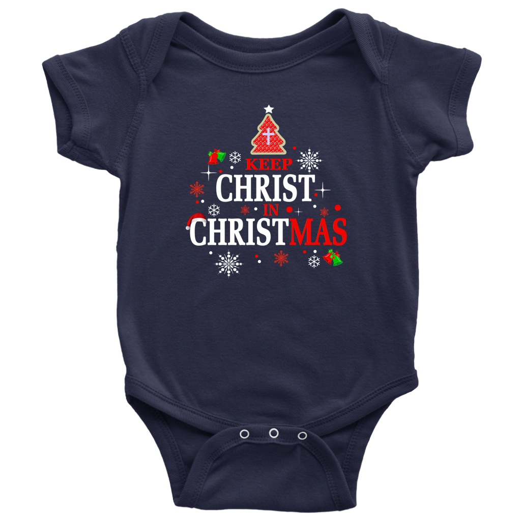 Christ in Christmas Baby Bodysuit