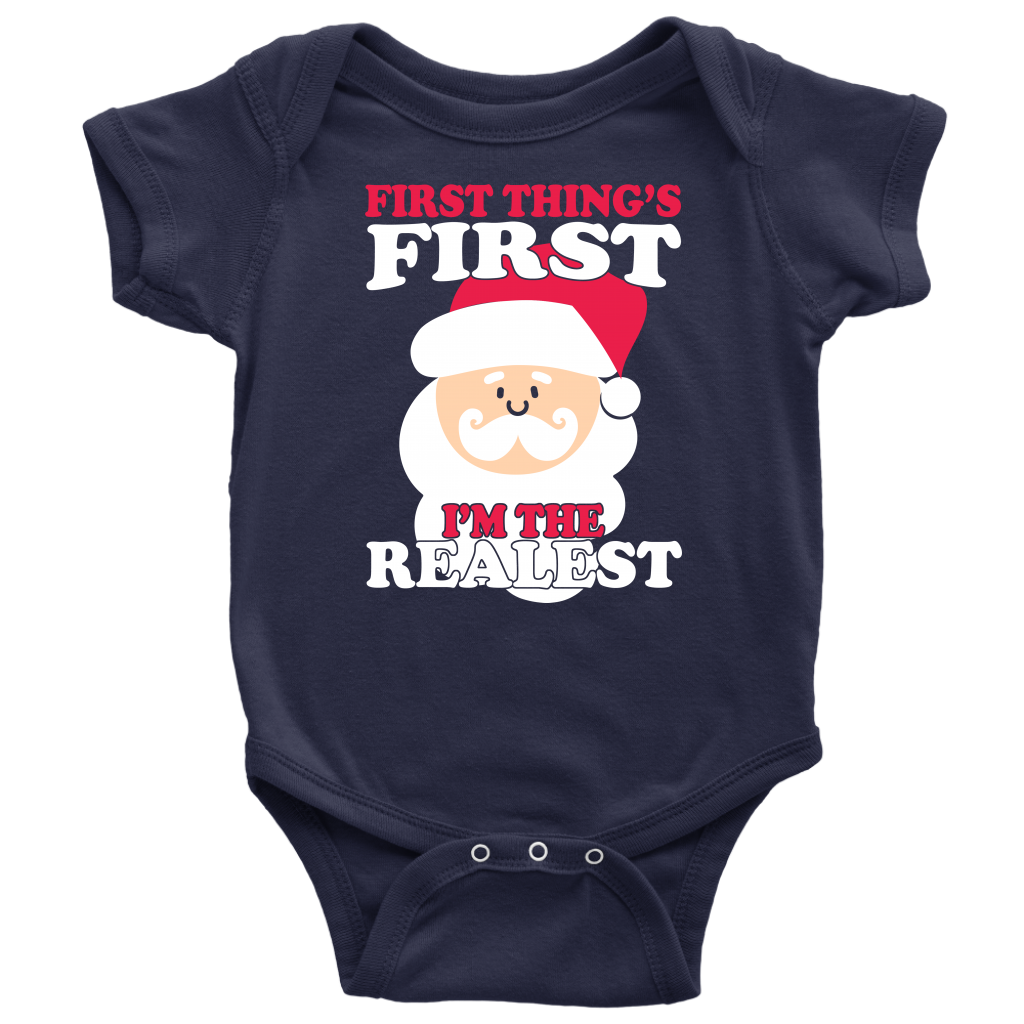 Real Santa Baby Bodysuit