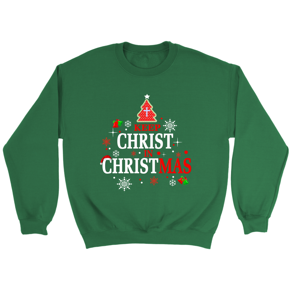 Christ in Christmas Sweatshirt