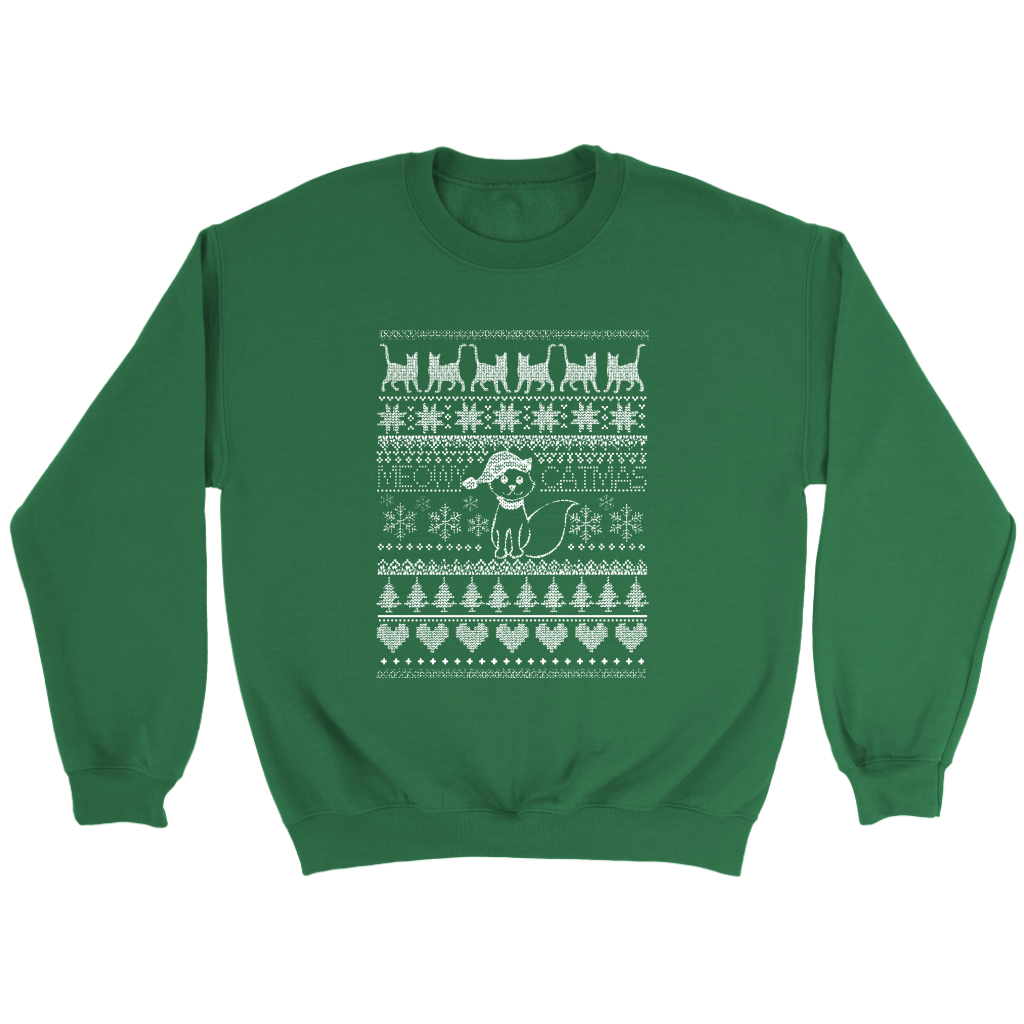 Cat Christmas Sweatshirt