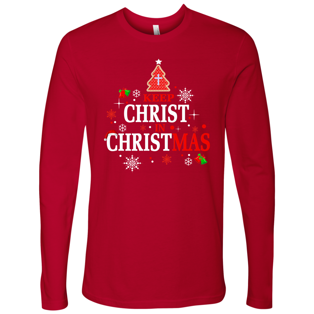 Christ in Christmas Men's Long Sleeve Shirt
