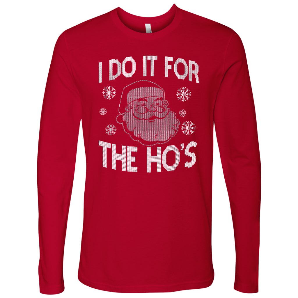 I Do It For Men's Long Sleeve Shirt