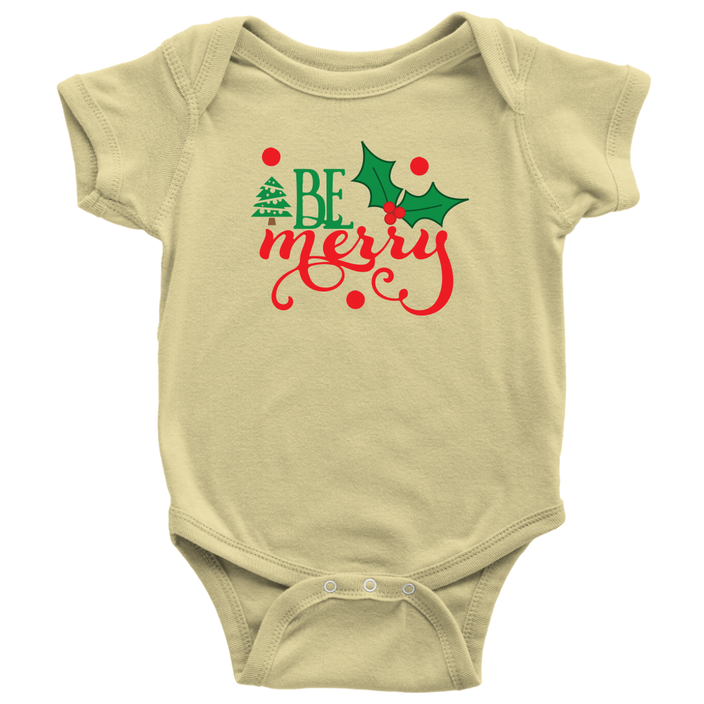 Be Merry Baby Bodysuit