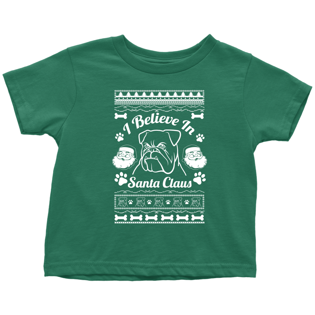 I Believe Santa Toddler Shirt