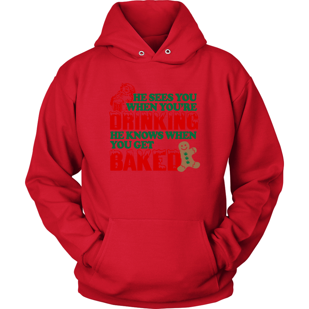 He Sees You Hoodie