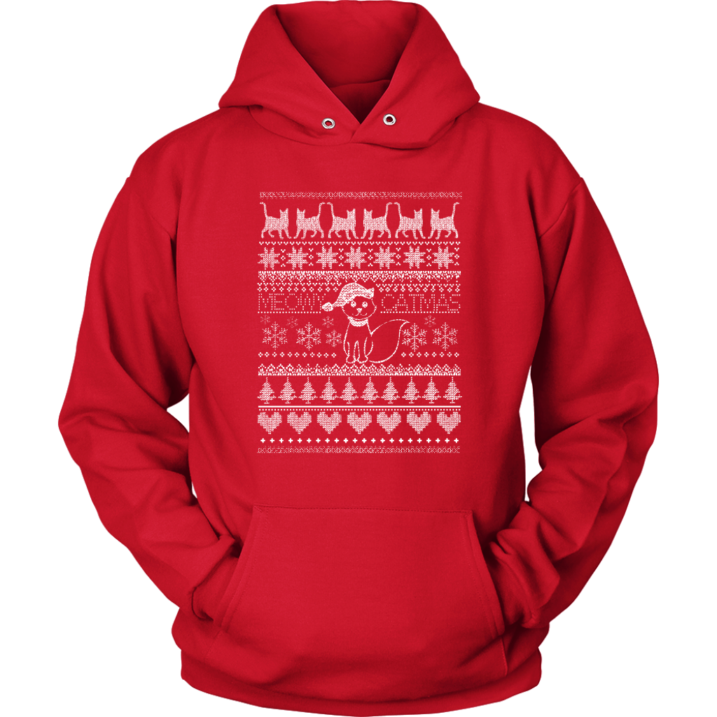 Cat Christmas Hoodie