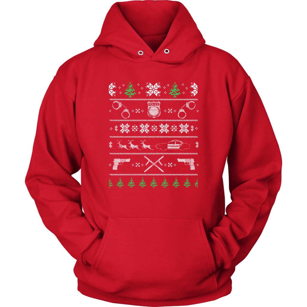 Police Christmas Hoodie