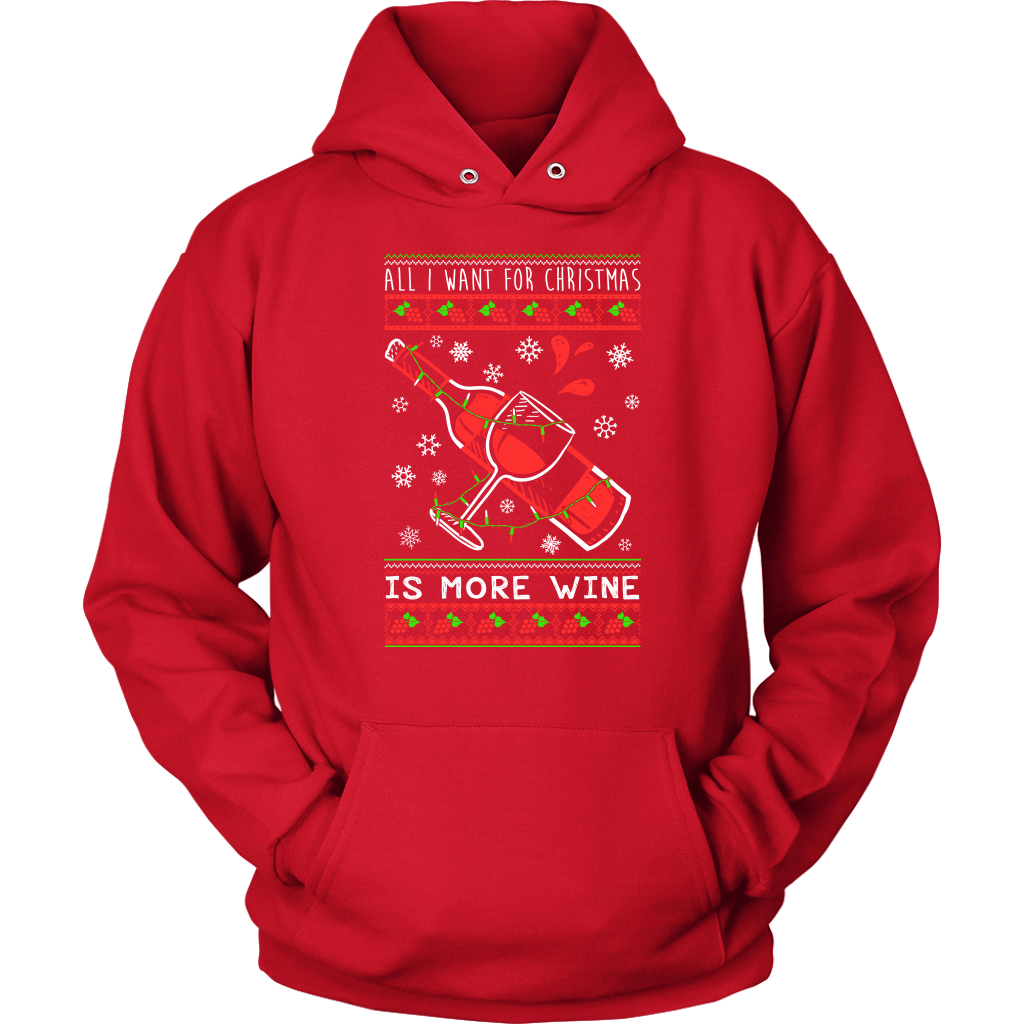More Wine Hoodie