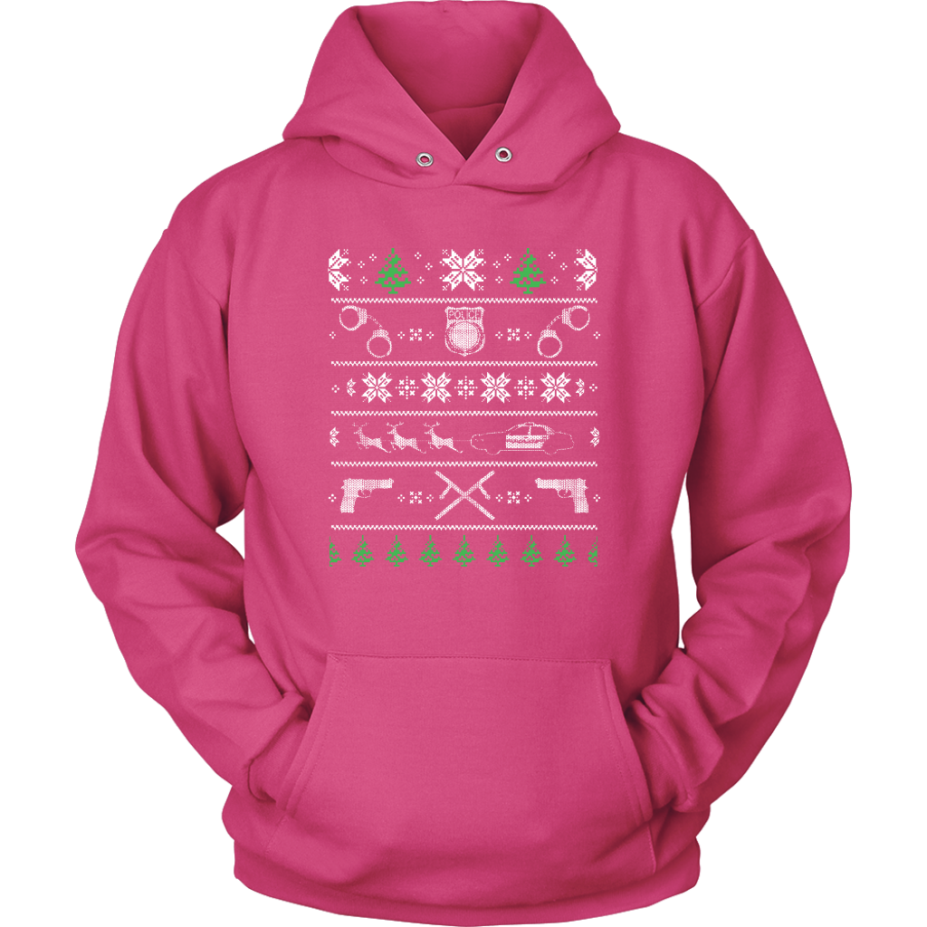 Police Christmas Hoodie