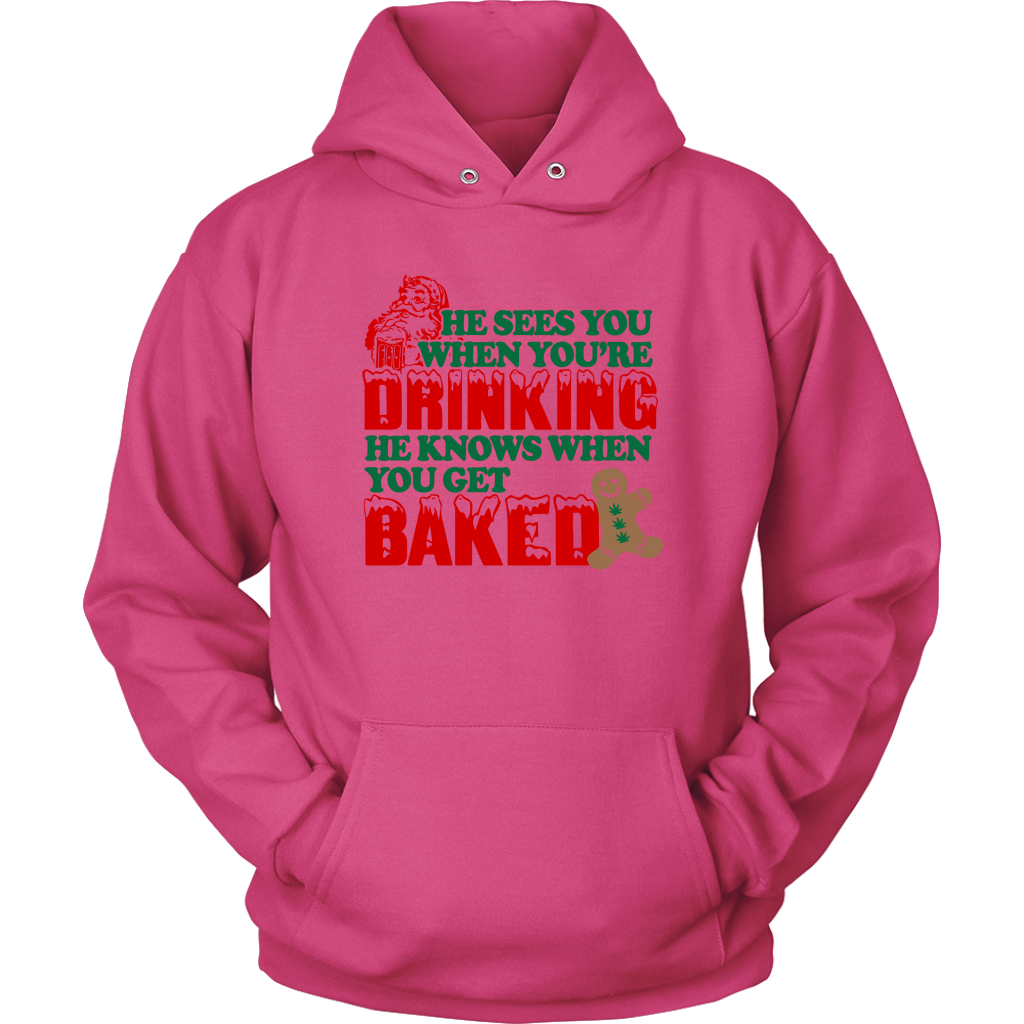 He Sees You Hoodie
