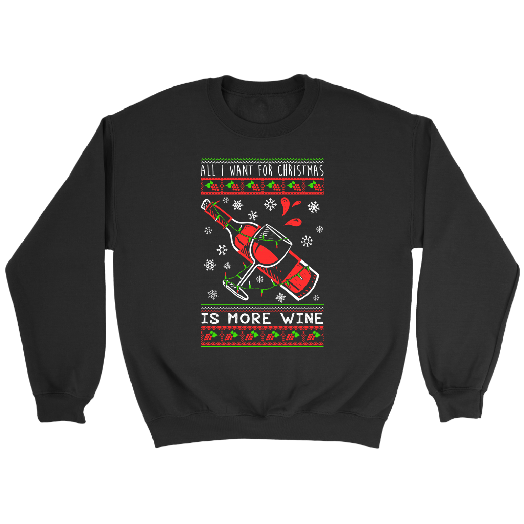 More Wine Sweatshirt