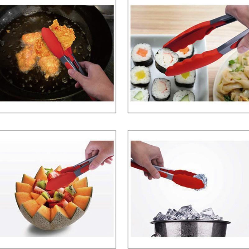 Silicone Kitchen Tongs-Kitchen-Docs General Store