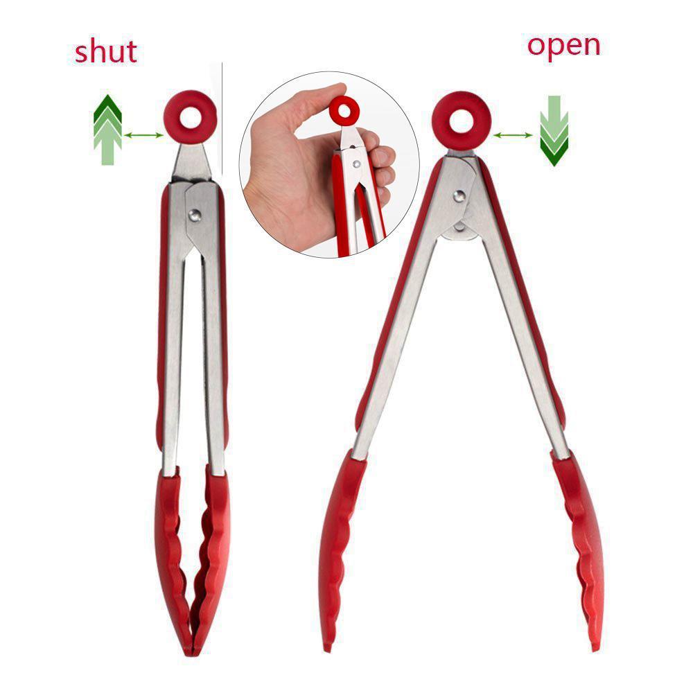 Silicone Kitchen Tongs-Kitchen-Docs General Store