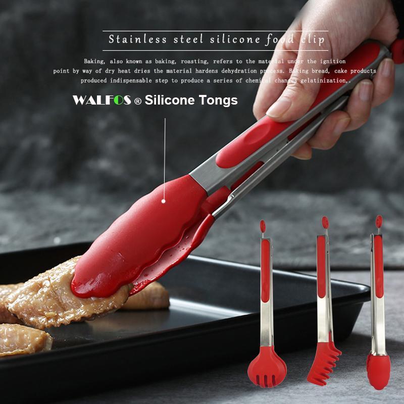 Silicone Kitchen Tongs-Kitchen-Docs General Store