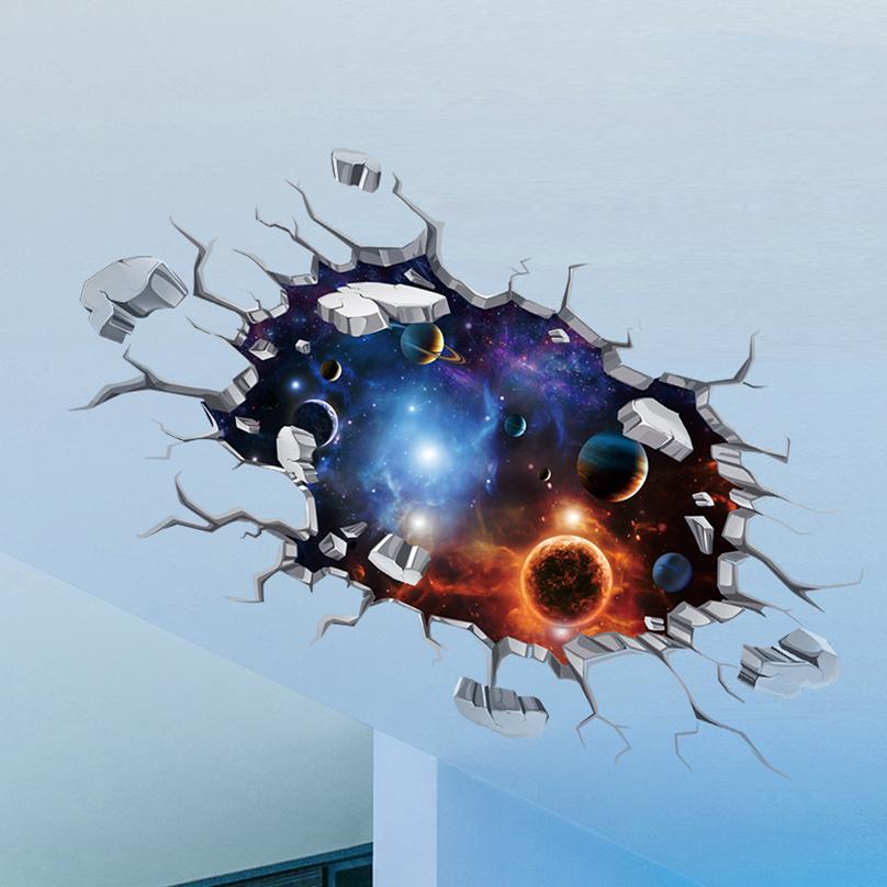 Space 3D Decals-Kids-Docs General Store