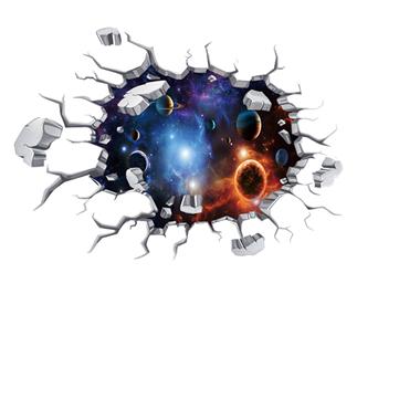 Space 3D Decals-Kids-Docs General Store
