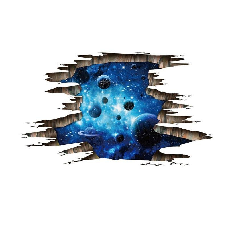 Space 3D Decals-Kids-Docs General Store