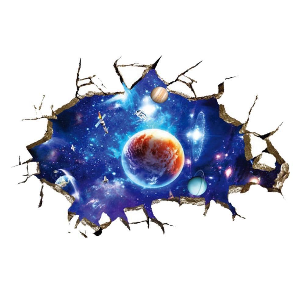 Space 3D Decals-Kids-Docs General Store