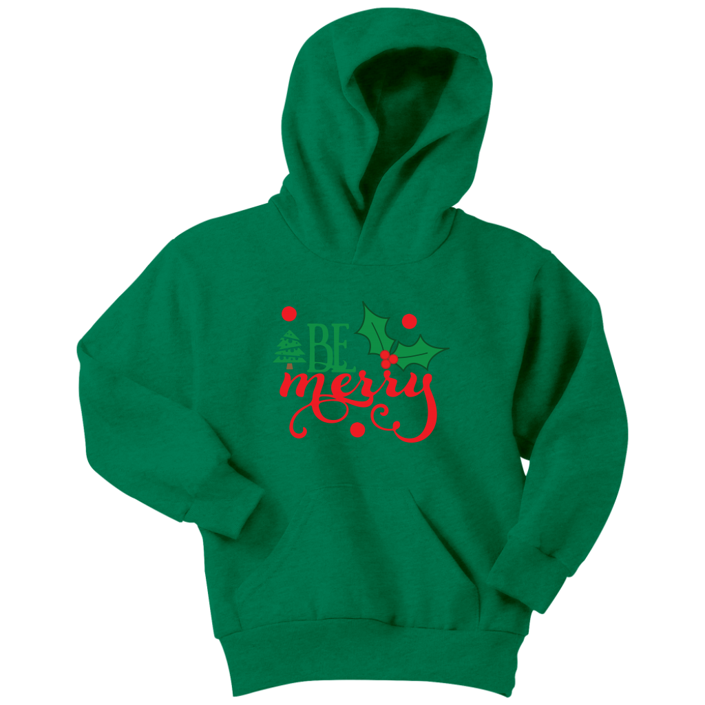 Be Merry Youth Hoodie