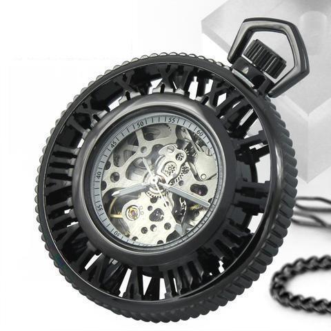 Steampunk Mechanical Pocket Watch-Watches-Docs General Store