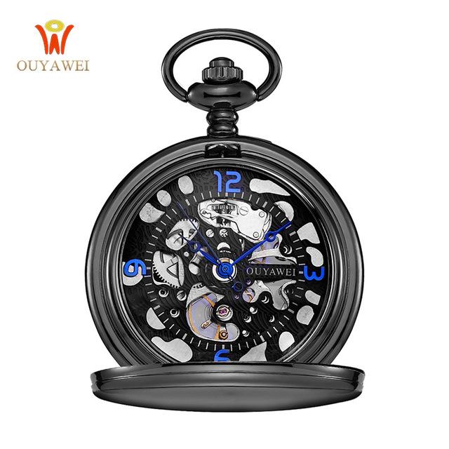 Steampunk Pocket Watch with Cover-Watches-Docs General Store