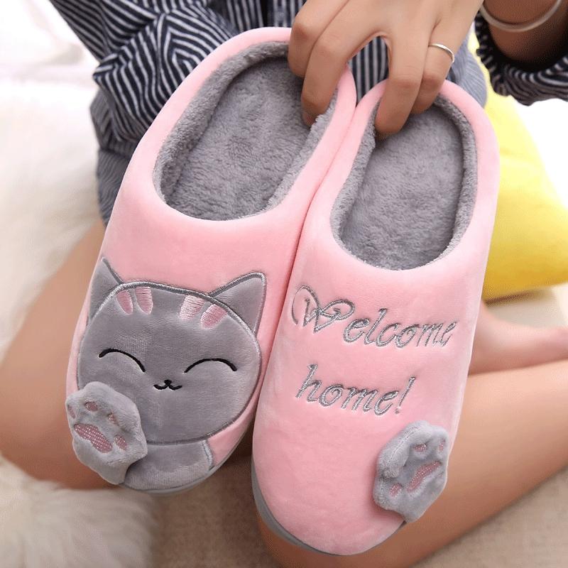 Super Comfy Cat Slippers-Slippers-Docs General Store