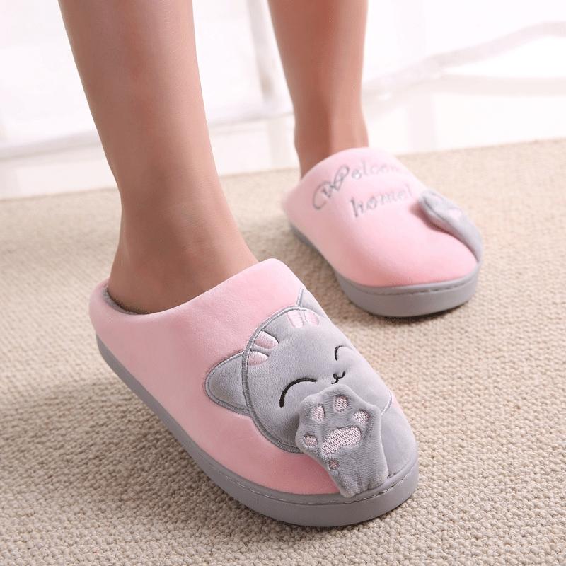 Super Comfy Cat Slippers-Slippers-Docs General Store