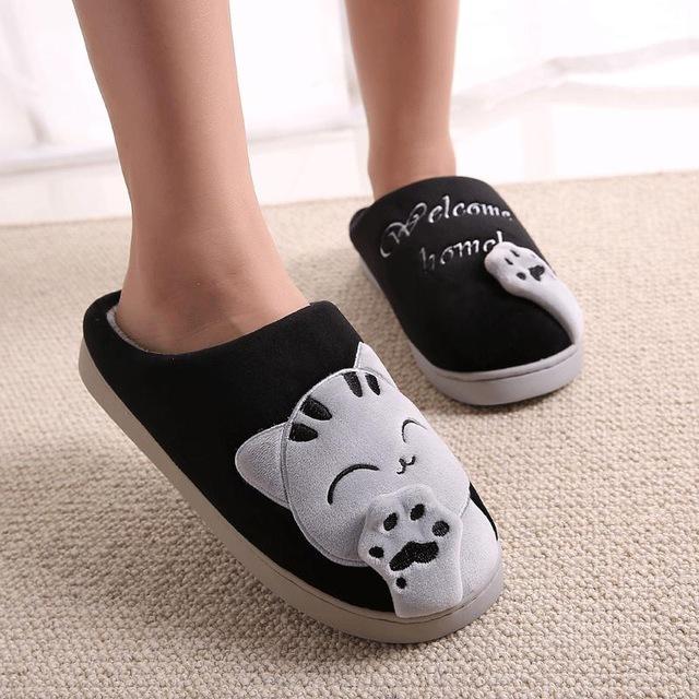 Super Comfy Cat Slippers-Slippers-Docs General Store