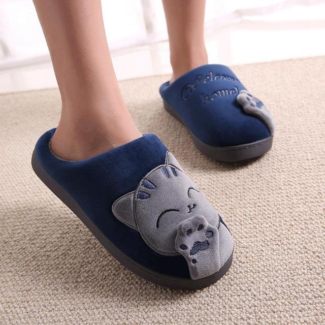 Super Comfy Cat Slippers-Slippers-Docs General Store