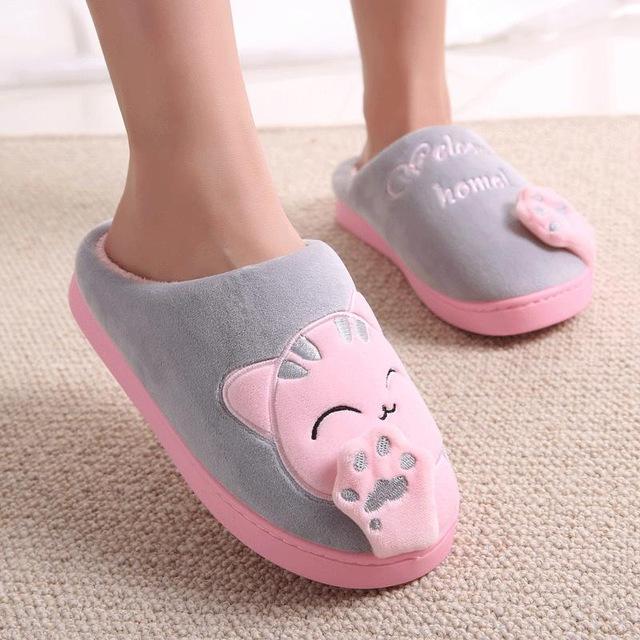 Super Comfy Cat Slippers-Slippers-Docs General Store
