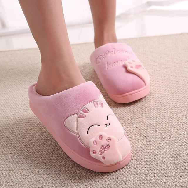 Super Comfy Cat Slippers-Slippers-Docs General Store