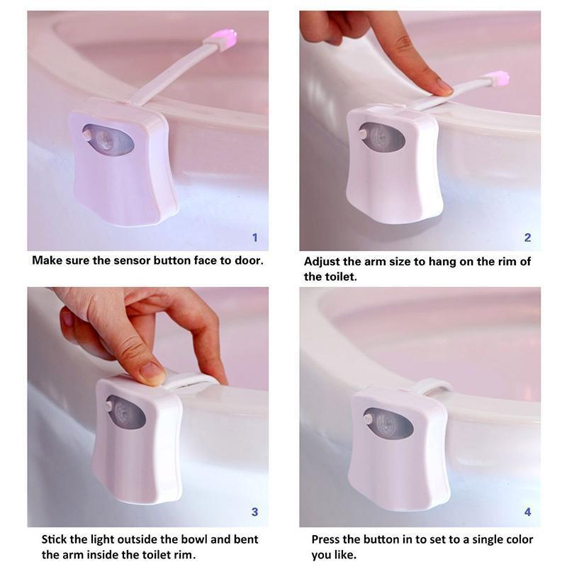 Toilet Night Light Sensor-Docs General Store