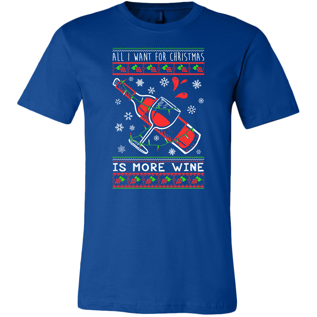 More Wine Mens T-Shirt