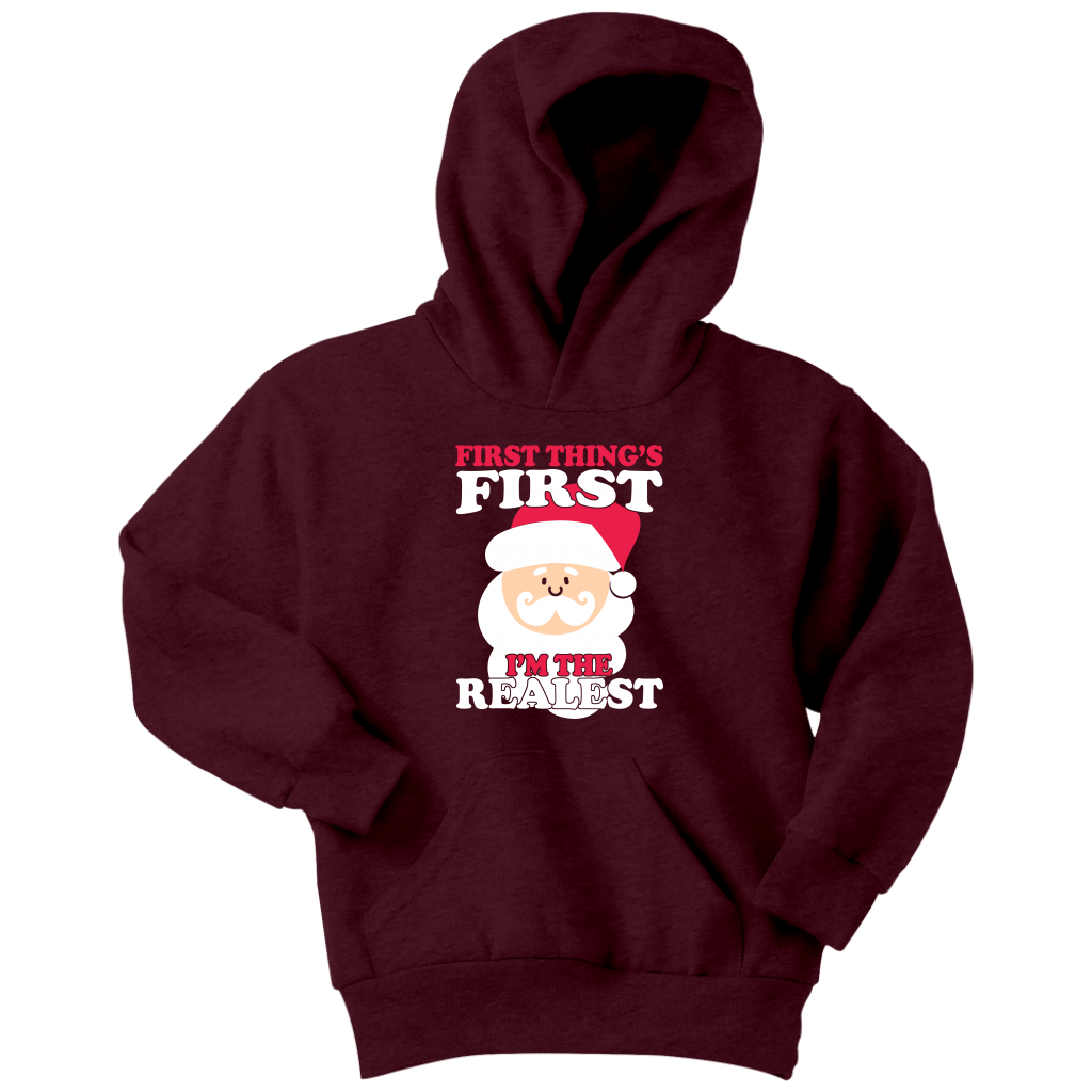 Real Santa Youth Hoodie