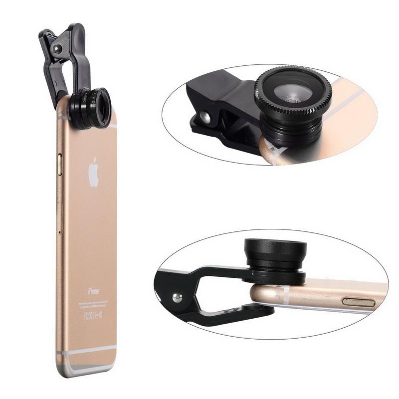 Universal 3 in 1 Clip Smartphone Lens-Phone Accessories-Docs General Store