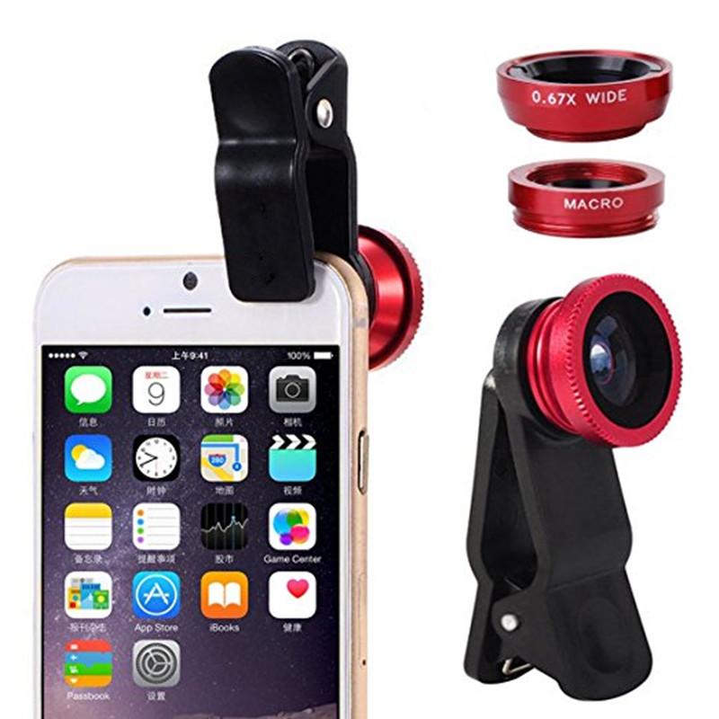 Universal 3 in 1 Clip Smartphone Lens-Phone Accessories-Docs General Store