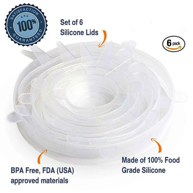 Universal Silicone Stretch Lids-Kitchen-Docs General Store