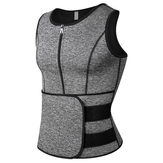 Men Body Shaper Waist Trainer Sauna Suit Sweat Vest Slimming Underwear Weight Loss Shirt Fat Burner Workout Tank Tops Shapewear|Shapers|