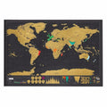 World Travel Map Scratch Off-Docs General Store