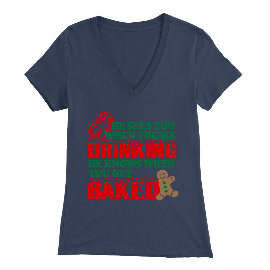 He Sees You Women's V-Neck