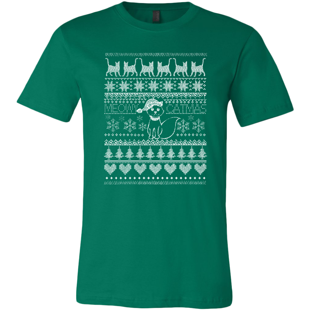 Cat Christmas Men's Shirt