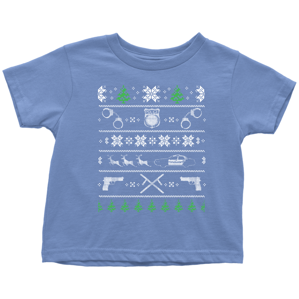 Police Christmas Toddler T-Shirt