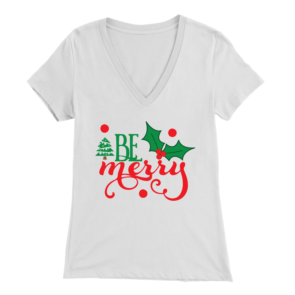 Be Merry Women's V-Neck