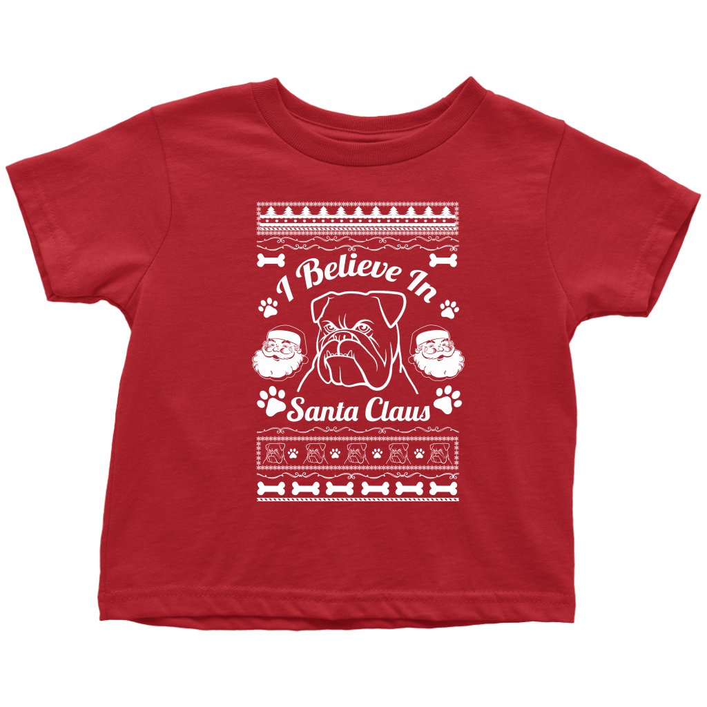 I Believe Santa Toddler Shirt